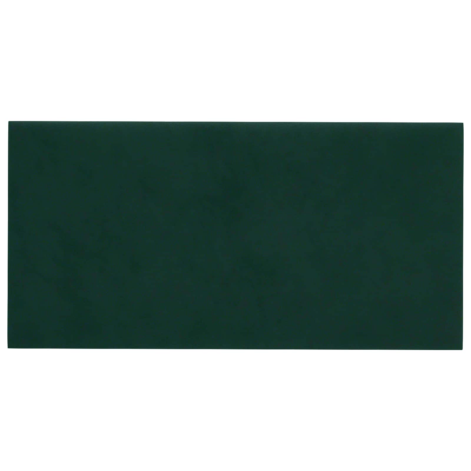 Κεφαλάρι Τοίχου 12 pcs Σκούρο Πράσινο 60 x 30 cm Βελούδο - Pakobazaar