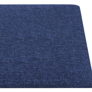Κεφαλάρι Τοίχου 12 pcs Μπλε 90 x 15 cm ύφασμα - Pakobazaar