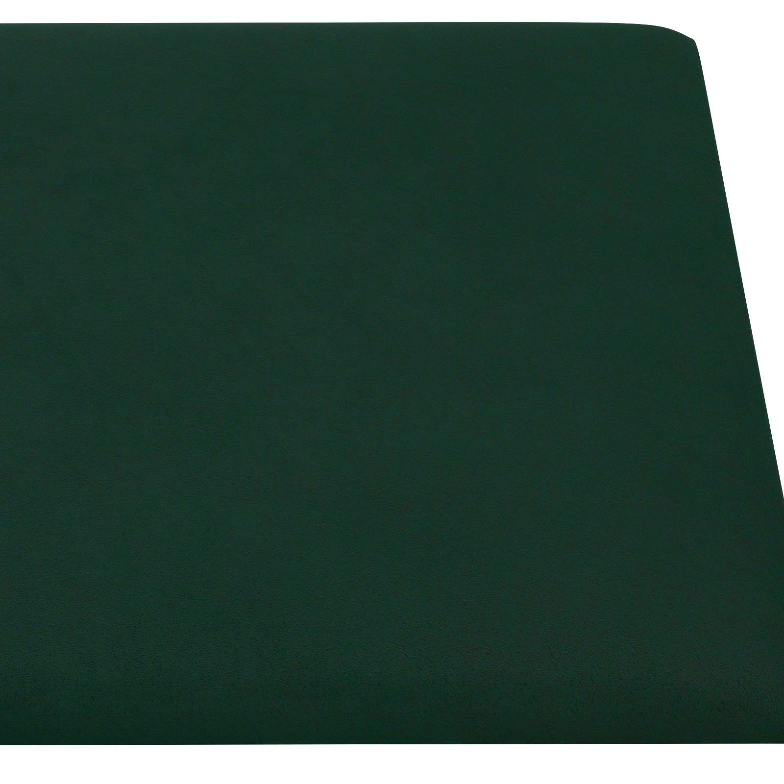 Κεφαλάρι Τοίχου 12 pcs Σκούρο Πράσινο 90 x 15 cm Βελούδο - Pakobazaar