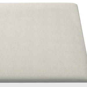 Κεφαλάρι Τοίχου 12 pcs Κρεμ 90 x 15 cm Βελούδο - Pakobazaar