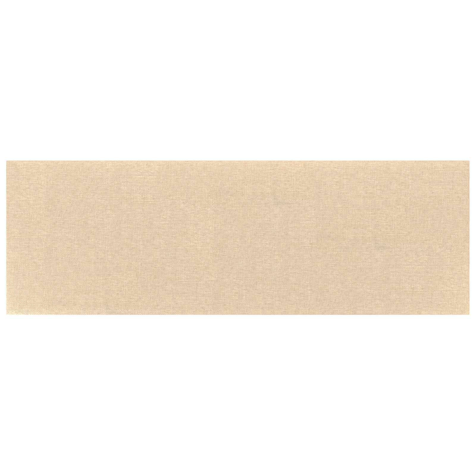 Κεφαλάρι Τοίχου 12 τμχ. 90 x 30 cm Κρεμ ύφασμα