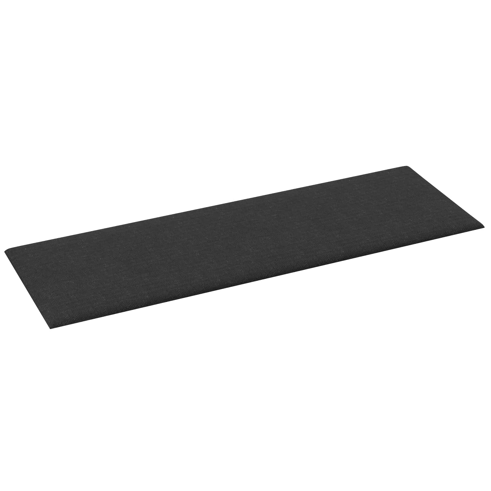 Κεφαλάρι Τοίχου 12 pcs Μαύρο 90 x 30 cm ύφασμα - Pakobazaar