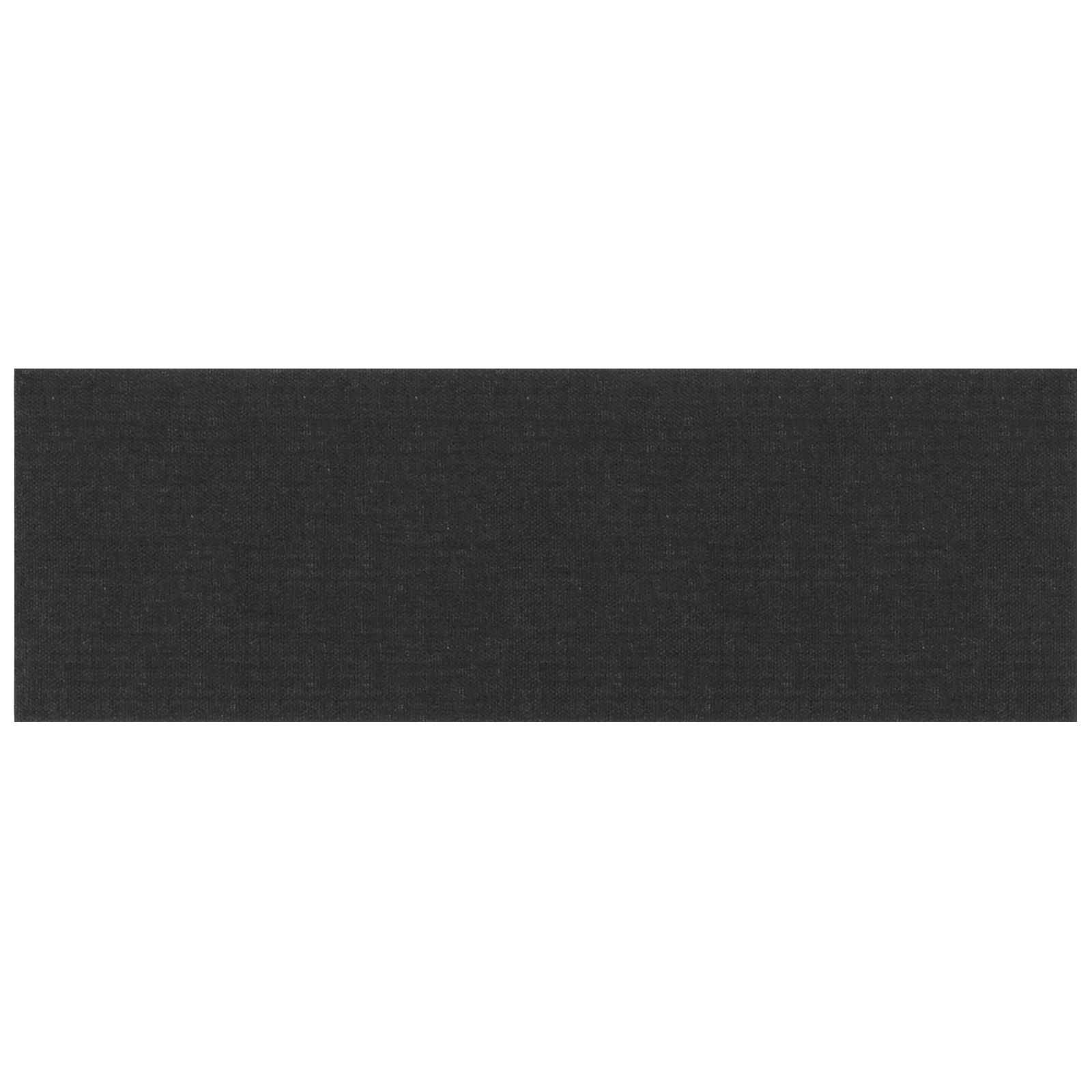 Κεφαλάρι Τοίχου 12 pcs Μαύρο 90 x 30 cm ύφασμα - Pakobazaar