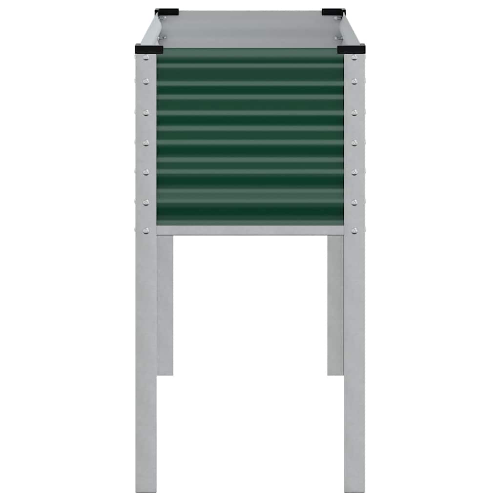 Γλάστρα Κήπου Πράσινη 100x45x90 εκ. από Ατσάλι - Pakobazaar