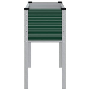 Γλάστρα Κήπου Πράσινη 100x45x90 εκ. από Ατσάλι - Pakobazaar