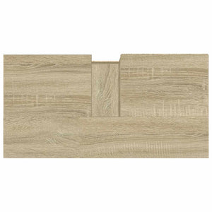 Ντουλάπι Μπάνιου Sonoma Δρυς 65x33x60 εκ. Επεξεργασμένο Ξύλο