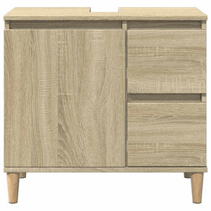 Ντουλάπι Μπάνιου Sonoma Δρυς 65x33x60 εκ. Επεξεργασμένο Ξύλο