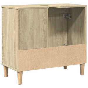 Ντουλάπι Μπάνιου Sonoma Δρυς 65x33x60 εκ. Επεξεργασμένο Ξύλο