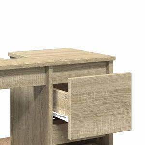 Ντουλάπι Μπάνιου Sonoma Δρυς 65x33x60 εκ. Επεξεργασμένο Ξύλο