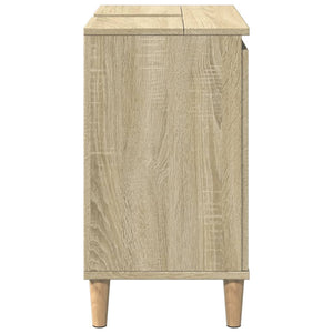 Ντουλάπι Νιπτήρα Sonoma Δρυς 58x33x60 εκ. Επεξεργασμένο Ξύλο