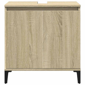 Ντουλάπι Νιπτήρα Sonoma Δρυς 58x33x60 εκ. Επεξεργασμένο Ξύλο - Pakobazaar