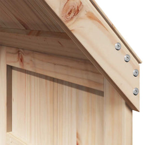 Οροφή Κρεβατιού Παιδική 55x99x139,5 εκ. από Μασίφ Ξύλο Πεύκου