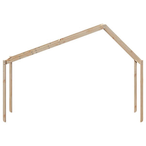 Οροφή Κρεβατιού Παιδική 213x95,5x144,5 εκ. Μασίφ Ξύλο Πεύκου