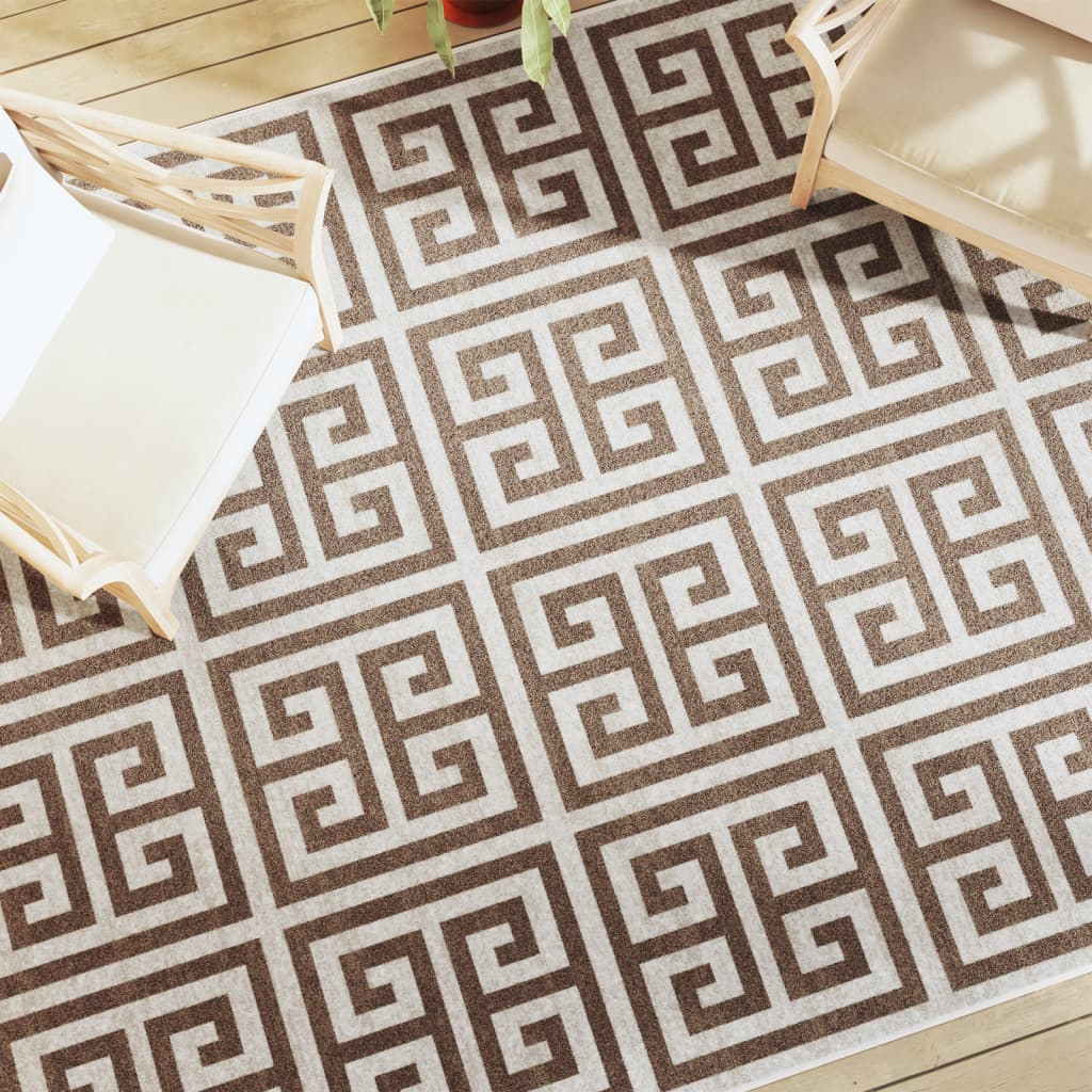 Χαλί Κοντό Πέλος Εσωτ./Εξωτ. Χώρου Αντιολ. Πολύχρωμο 190x300εκ.