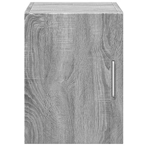 Ντουλάπι Τοίχου Γκρι Sonoma 30x42,5x40 εκ. Επεξεργασμένο Ξύλο - Pakobazaar