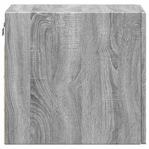 Ντουλάπι Τοίχου Γκρι Sonoma 30x42,5x40 εκ. Επεξεργασμένο Ξύλο - Pakobazaar