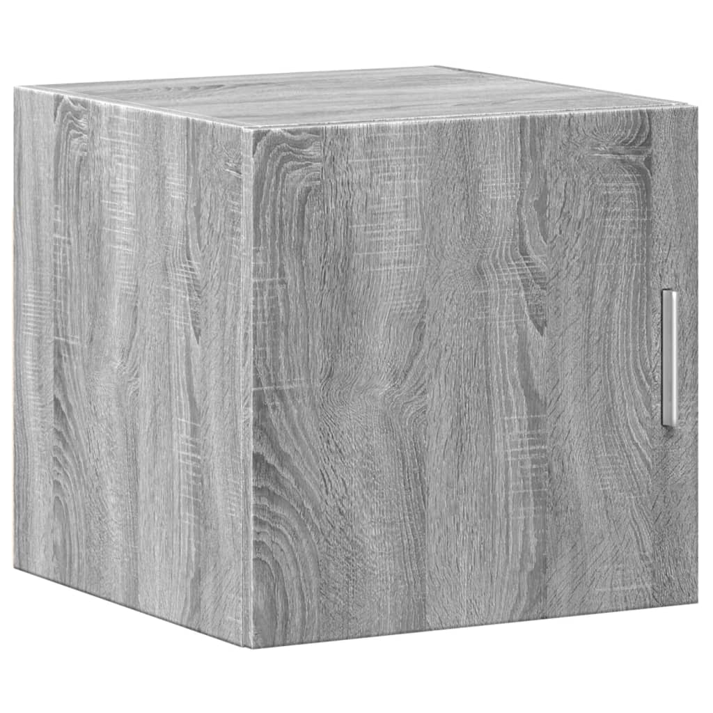 Ντουλάπι Τοίχου Γκρι Sonoma 40x42,5x40 εκ. Επεξεργασμένο Ξύλο