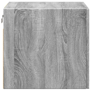 Ντουλάπι Τοίχου Γκρι Sonoma 45x42,5x40 εκ. Επεξεργασμένο Ξύλο