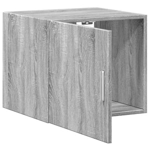 Ντουλάπι Τοίχου Γκρι Sonoma 45x42,5x40 εκ. Επεξεργασμένο Ξύλο
