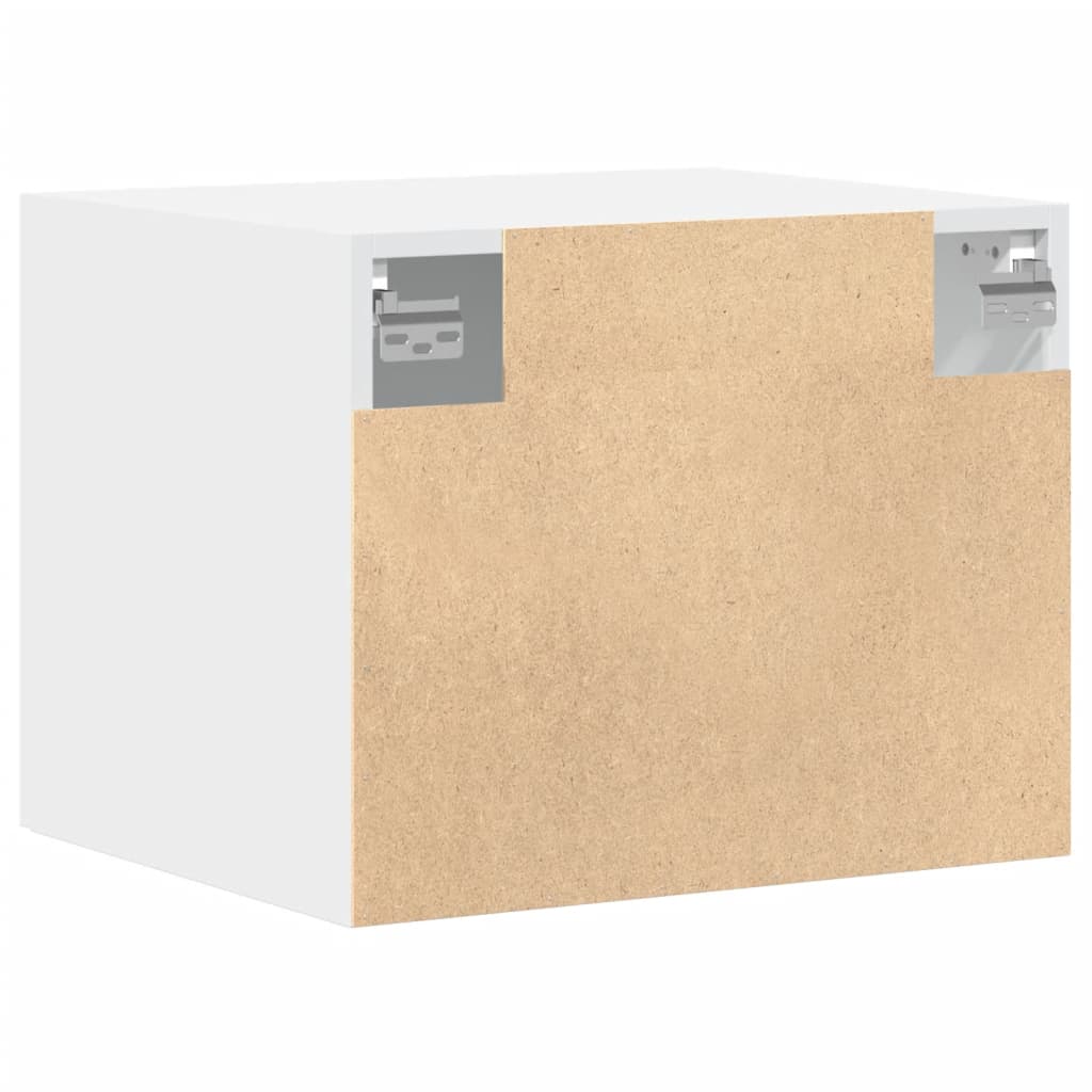 Ντουλάπι Τοίχου Λευκό 50x42,5x40 εκ. Επεξεργασμένο Ξύλο