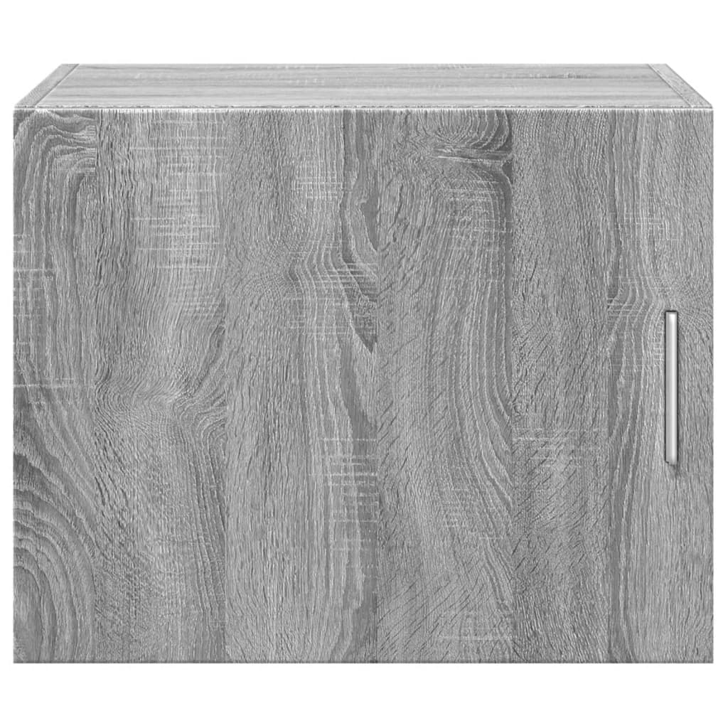 Ντουλάπι Τοίχου Γκρι Sonoma 50x42,5x40 εκ. Επεξεργασμένο Ξύλο