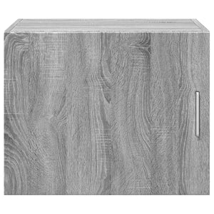 Ντουλάπι Τοίχου Γκρι Sonoma 50x42,5x40 εκ. Επεξεργασμένο Ξύλο