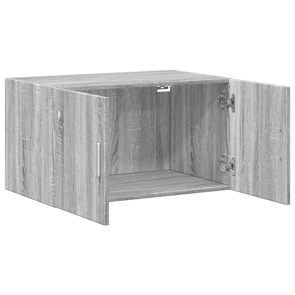 Ντουλάπι Τοίχου Γκρι Sonoma 70x42,5x40 εκ. Επεξεργασμένο Ξύλο - Pakobazaar