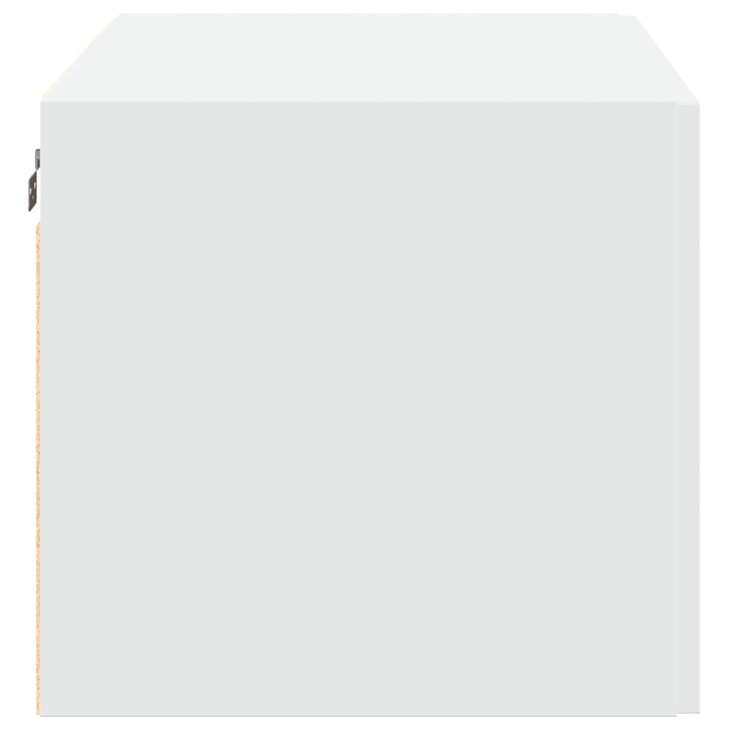 Ντουλάπι Τοίχου Λευκό 80x42,5x40 εκ. Επεξεργασμένο Ξύλο
