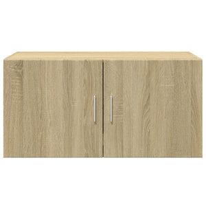 Ντουλάπι Τοίχου Sonoma Δρυς 80x42,5x40 εκ. Επεξεργασμένο Ξύλο - Pakobazaar