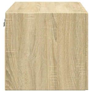 Ντουλάπι Τοίχου Sonoma Δρυς 80x42,5x40 εκ. Επεξεργασμένο Ξύλο - Pakobazaar
