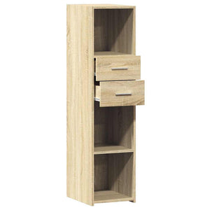 Ντουλάπι Sonoma Δρυς 30x42,5x124 εκ. από Επεξεργασμένο Ξύλο