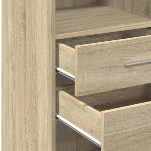 Ντουλάπι Sonoma Δρυς 40x42,5x124 εκ. από Επεξεργασμένο Ξύλο