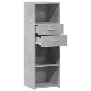 Ντουλάπι Γκρι Σκυρ. 40x42,5x124 εκ. από Επεξεργασμένο Ξύλο