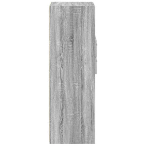 Ντουλάπι Γκρι Sonoma 40x42,5x124 εκ. από Επεξεργασμένο Ξύλο