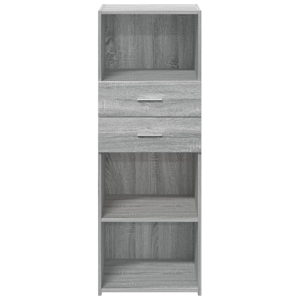 Ντουλάπι Γκρι Sonoma 45x42,5x124 εκ. από Επεξεργασμένο Ξύλο