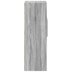 Ντουλάπι Γκρι Sonoma 45x42,5x124 εκ. από Επεξεργασμένο Ξύλο