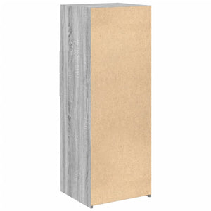 Ντουλάπι Γκρι Sonoma 45x42,5x124 εκ. από Επεξεργασμένο Ξύλο