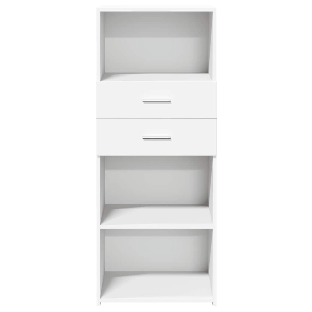 Ντουλάπι Μαύρο 50x42,5x124 εκ. από Επεξεργασμένο Ξύλο - Pakobazaar