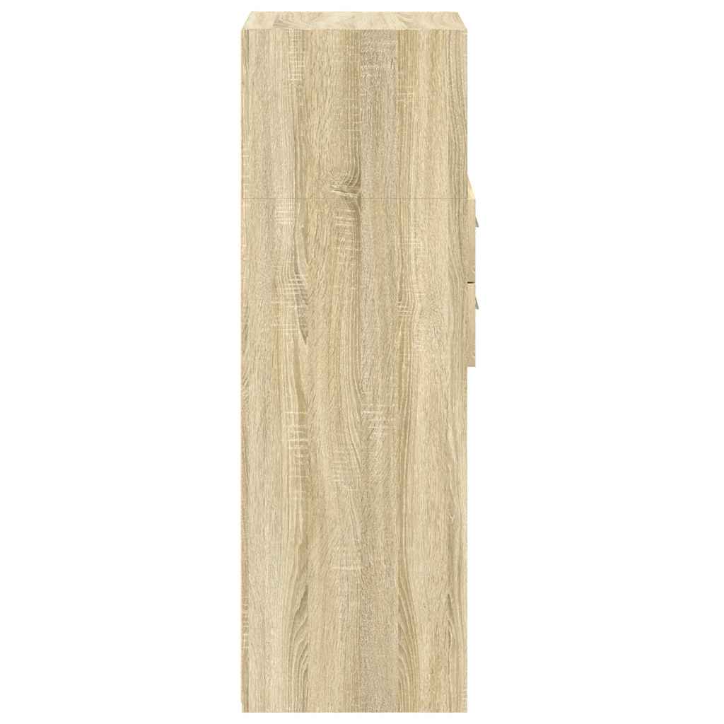 Ντουλάπι Sonoma Δρυς 50x42,5x124 εκ. από Επεξεργασμένο Ξύλο