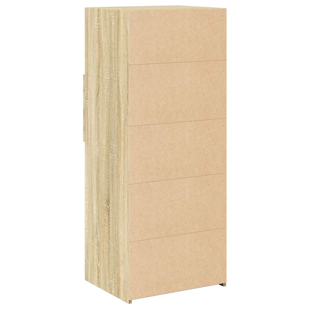 Ντουλάπι Sonoma Δρυς 50x42,5x124 εκ. από Επεξεργασμένο Ξύλο