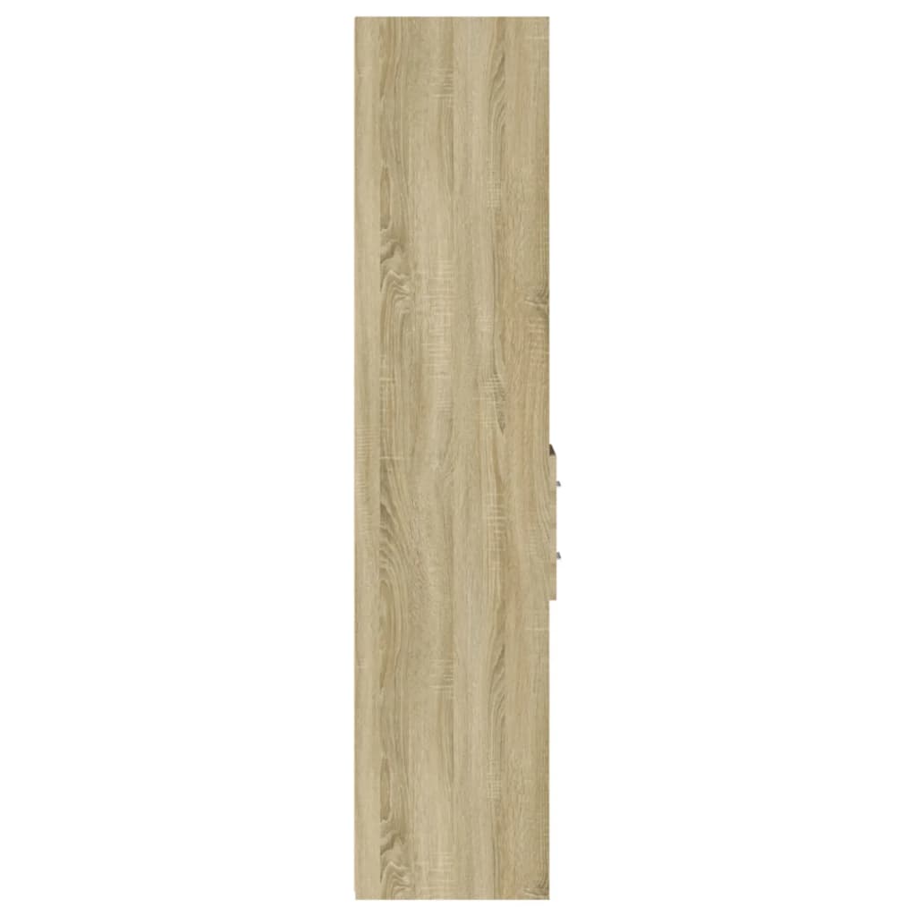 Ντουλάπι Sonoma Δρυς 30x42,5x185 εκ. από Επεξεργασμένο Ξύλο