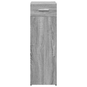 Ντουλάπι Γκρι Sonoma 30x42,5x93 εκ. από Επεξεργασμένο Ξύλο