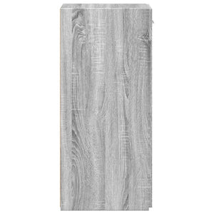 Ντουλάπι Γκρι Sonoma 30x42,5x93 εκ. από Επεξεργασμένο Ξύλο