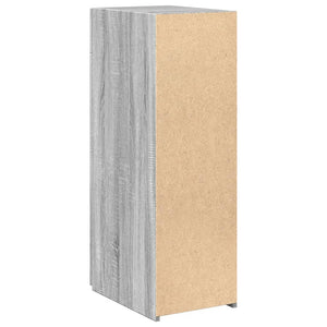 Ντουλάπι Γκρι Sonoma 30x42,5x93 εκ. από Επεξεργασμένο Ξύλο