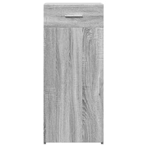 Ντουλάπι Γκρι Sonoma 40x42,5x93 εκ. από Επεξεργασμένο Ξύλο