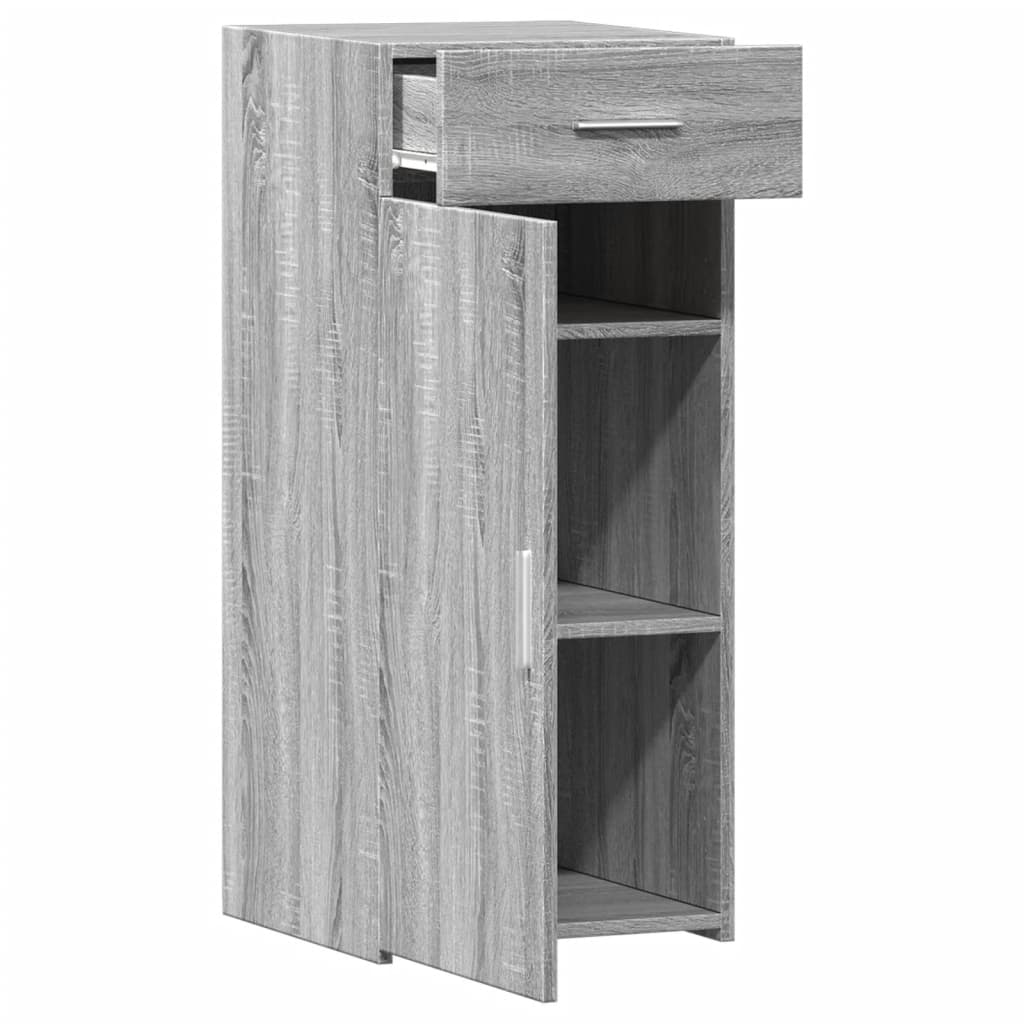 Ντουλάπι Γκρι Sonoma 40x42,5x93 εκ. από Επεξεργασμένο Ξύλο