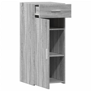 Ντουλάπι Γκρι Sonoma 40x42,5x93 εκ. από Επεξεργασμένο Ξύλο