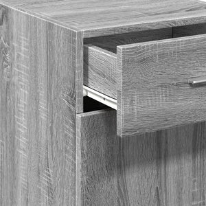 Ντουλάπι Γκρι Sonoma 40x42,5x93 εκ. από Επεξεργασμένο Ξύλο