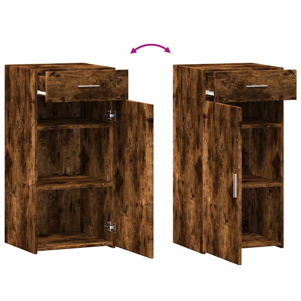 Ντουλάπι Καπνιστή Δρυς 45x42,5x93 εκ. από Επεξεργ. Ξύλο - Pakobazaar