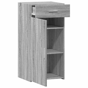 Ραφιέρα Γκρι Sonoma 45x42,5x93 εκ. από Επεξεργασμένο Ξύλο - Pakobazaar